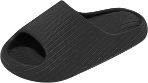 Pillow Slippers for Women and Men Shower Slides Non Slip Quick Drying Bathroom Womens Shoes Slippers Open Toe