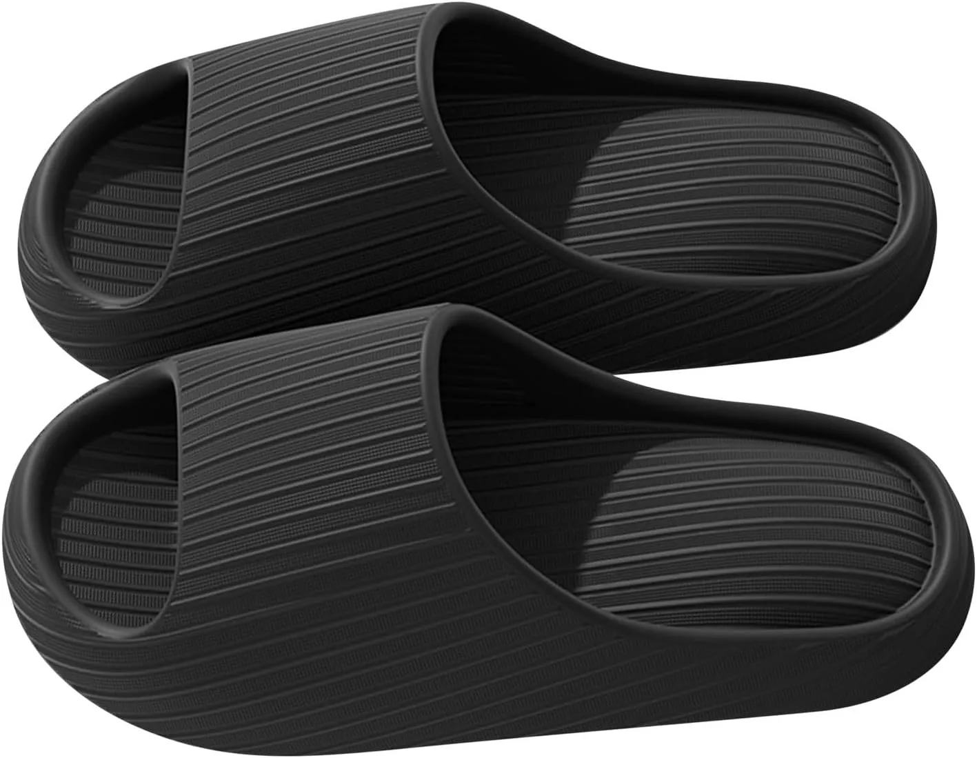 Pillow Slippers for Women and Men Shower Slides Non Slip Quick Drying Bathroom Womens Shoes Slippers Open Toe