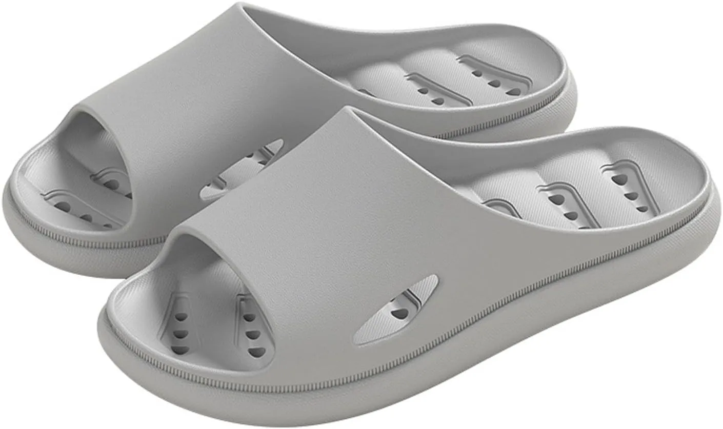 Pillow Slippers Women and Men Indoor Slipper Mens Shower Shoes Cloud Slides Water Shoe Open Toe Dorms Outdoor