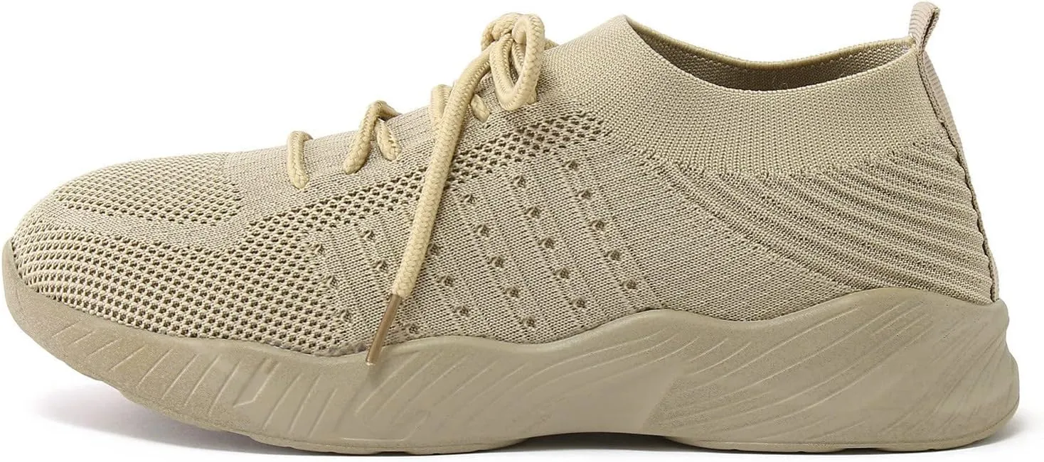 Running Shoes for Women,Women's Fashion Sneakers Slip On Closed Toe Walking Shoes Breathable Athletic Running Sneaker