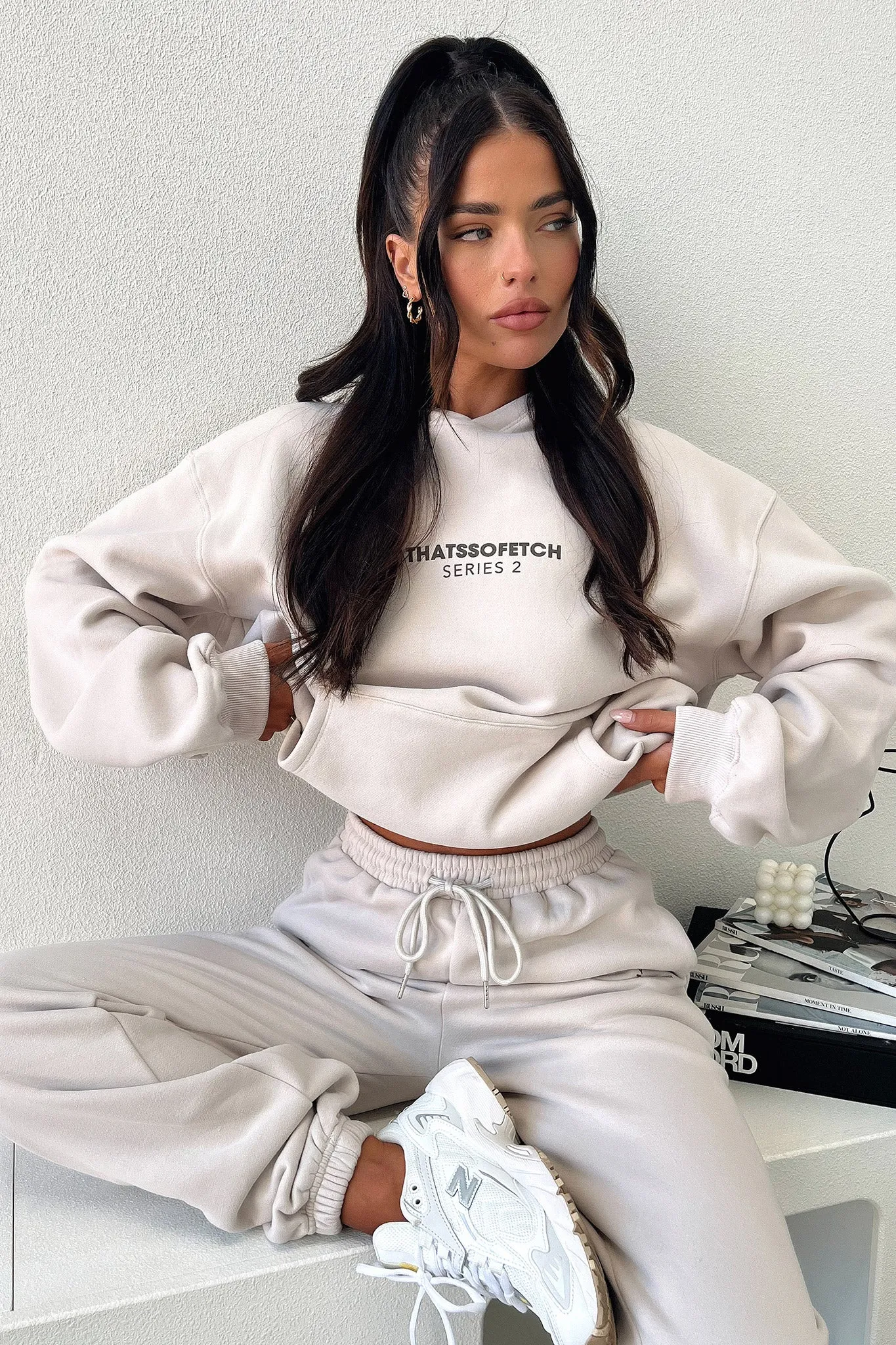 Series 2 Hoodie - Beige / Brown