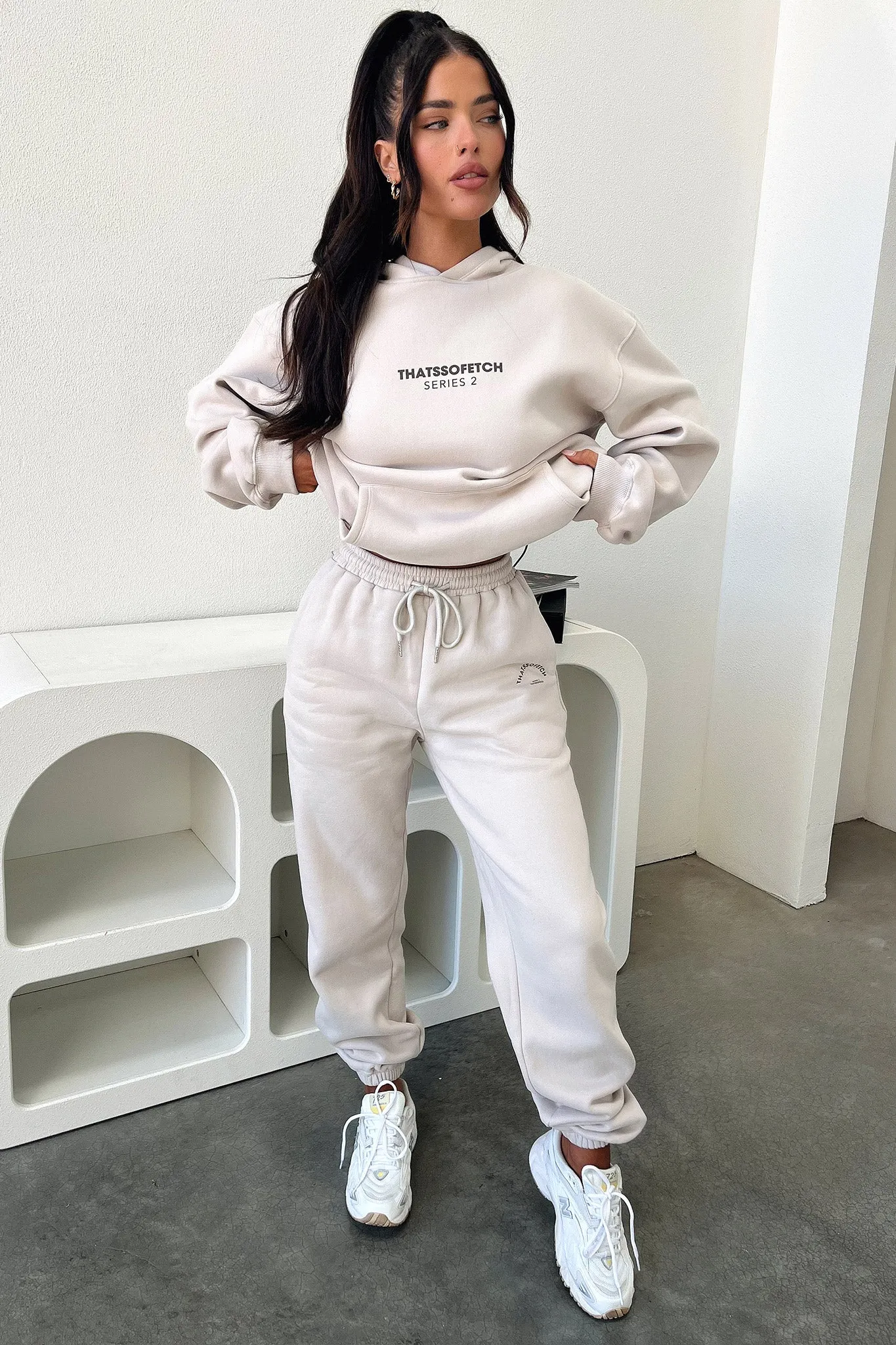 Series 2 Hoodie - Beige / Brown
