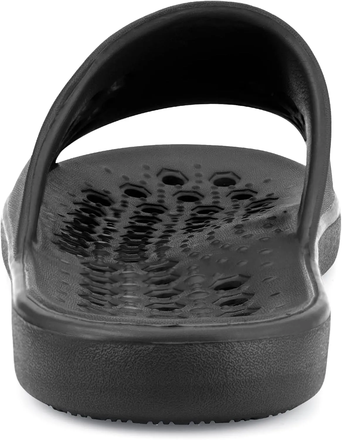 Shower Shoes for Womens Mens Massage Pool Slides with Arch Support Quick Drying Beach Sandals Non Slip Summer Bathroom House Slippers with Drain Holes