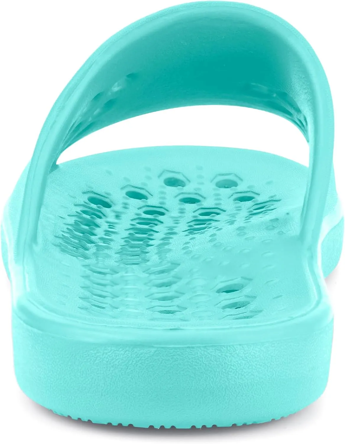 Shower Shoes for Womens Mens Massage Pool Slides with Arch Support Quick Drying Beach Sandals Non Slip Summer Bathroom House Slippers with Drain Holes