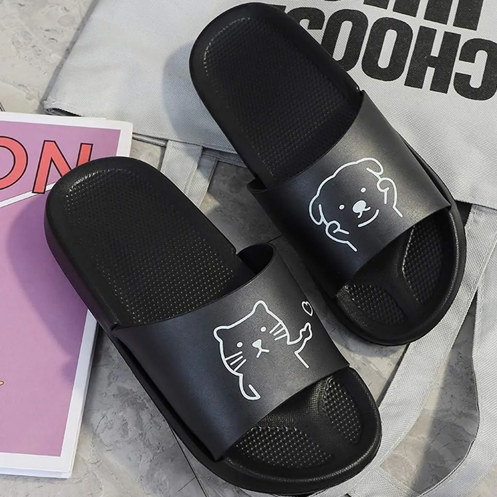 Shower Shoes Women and Men Cloud Slides Mens Pillow Slippers Indoor Slipper Comfortable Shower Slides Soft Sole