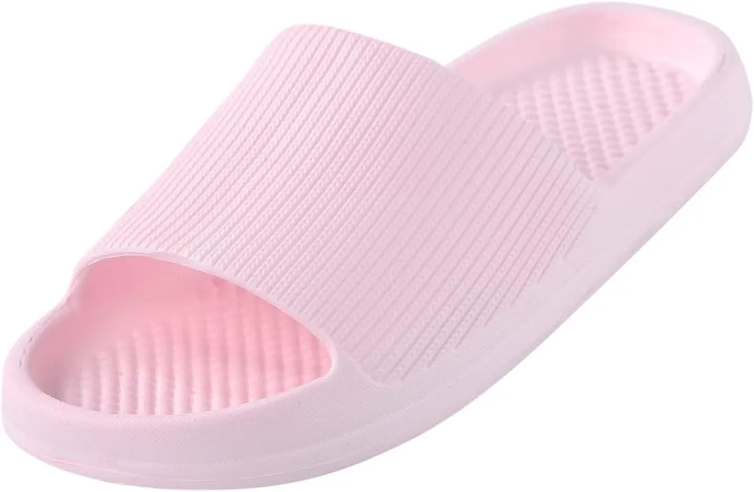 Slides for Men Slides for Women Cloud Slippers Men Shower Shoes Women Soft Sole Indoor Outdoor Comfortable Slippers