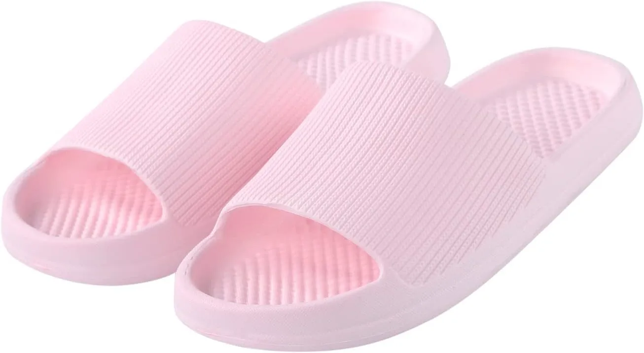Slides for Men Slides for Women Cloud Slippers Men Shower Shoes Women Soft Sole Indoor Outdoor Comfortable Slippers