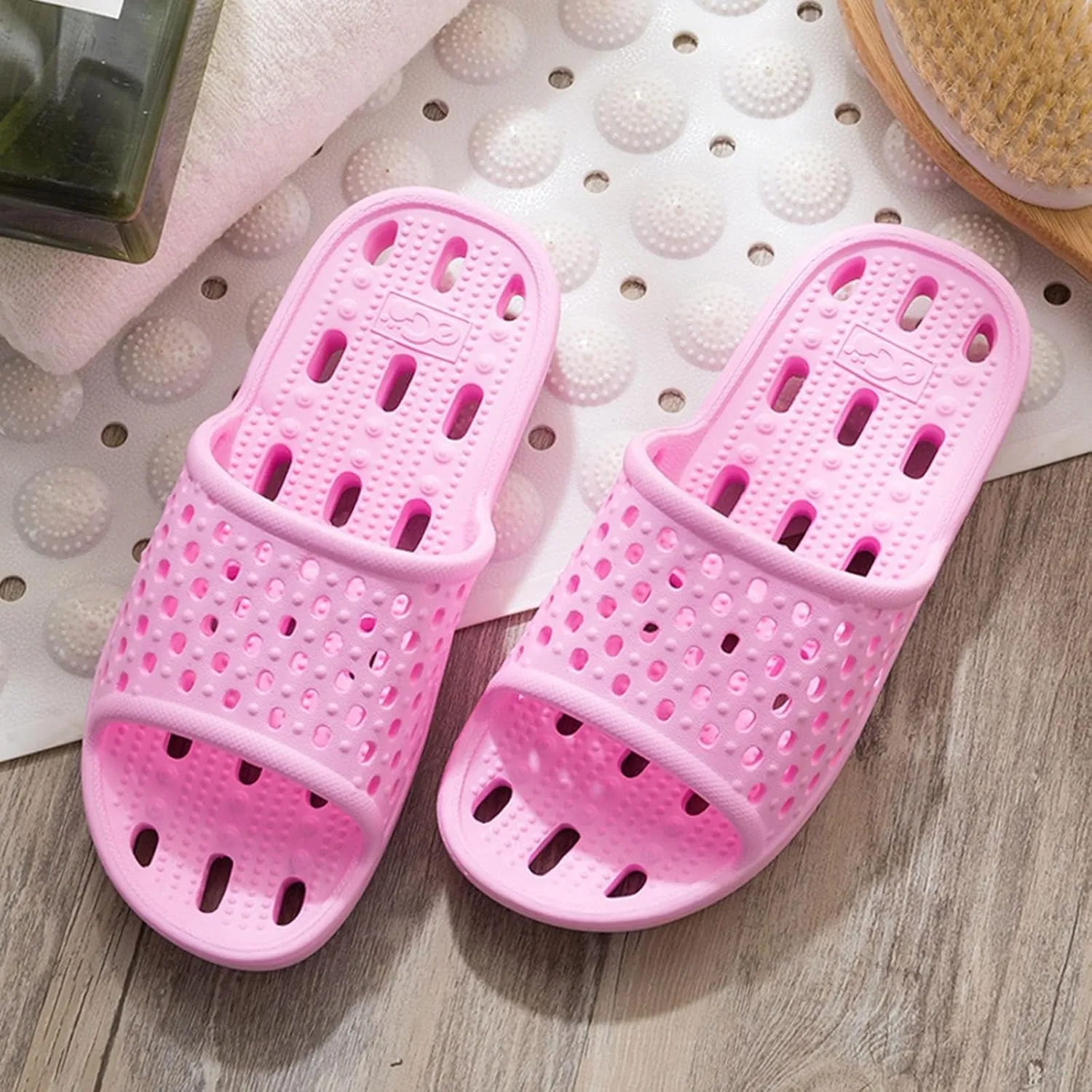 Slides for Men Slides for Women Mens Shower Shoes Shower Shoes Women Comfortable Quick Drying Travel Slippers