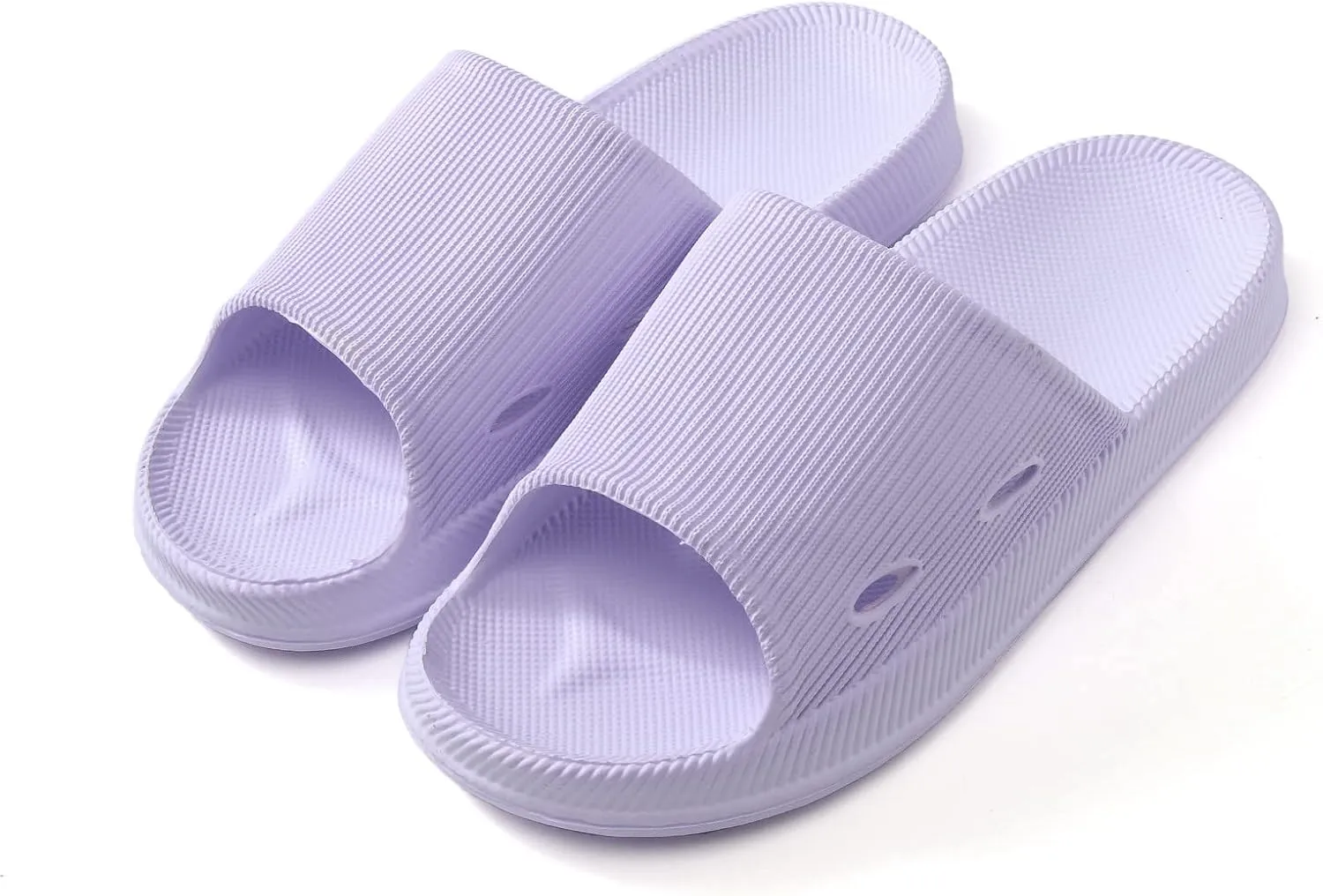 Slides for Men Slides for Women Mens Slippers Shower Shoes Women Spa Ultimate Comfort Drainage Hole Slippers