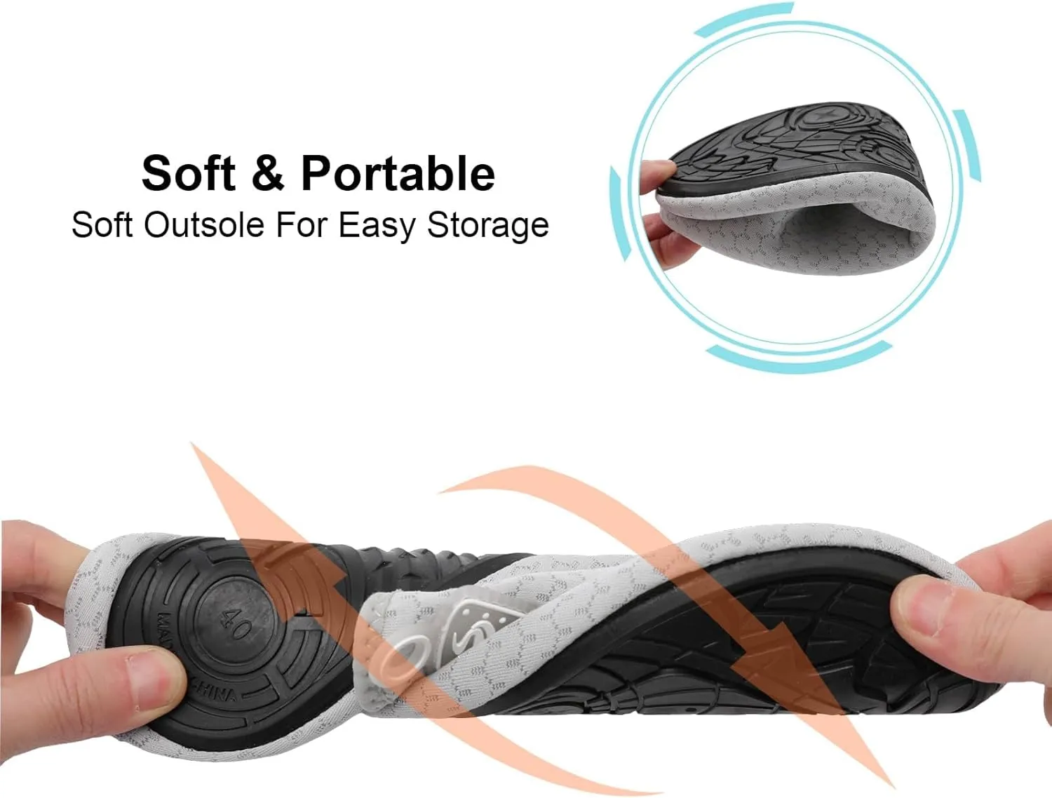 Spesoul Water Shoes for Women Men Quick Dry Aqua Socks Water Sneakers Outdoor Beach Swim Shoes