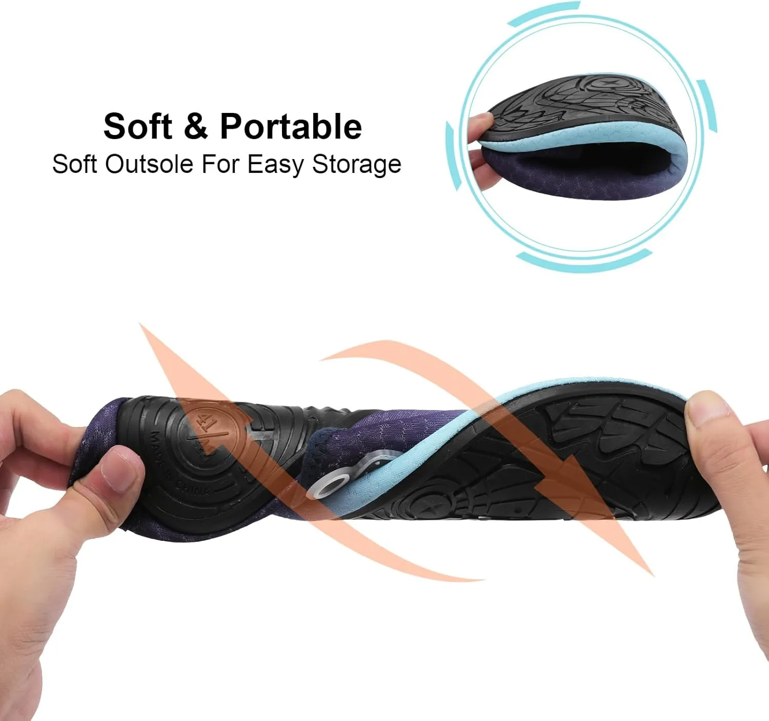 Spesoul Water Shoes for Women Men Quick Dry Aqua Socks Water Sneakers Outdoor Beach Swim Shoes