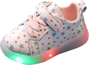 Sport Kids Girls Led Luminous Baby Children Light Shoes Baby Shoes