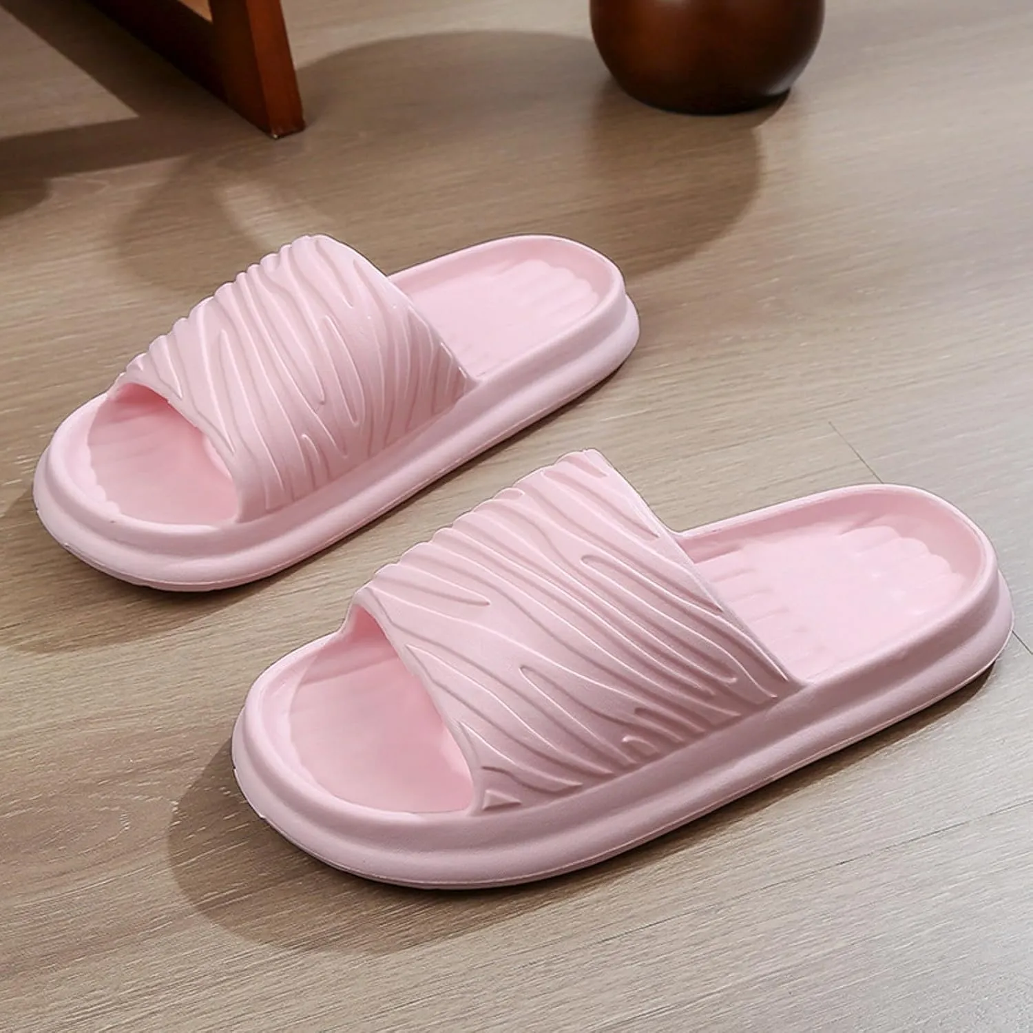 Summer Couple Coloured Home Non Slip Indoor Bathroom Beach Large Size Soft Bottom Shoe Womens Down Slippers