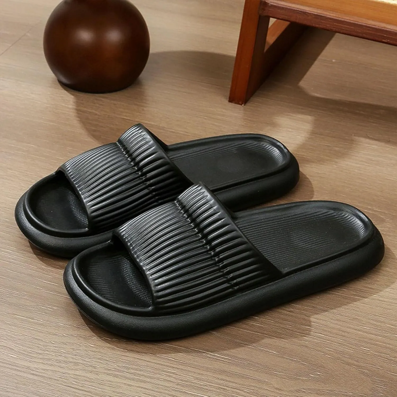 Summer Slipper for Men and Women Indoor Plus Size Slides Bathroom Sandals Report Home Sandals Slippers