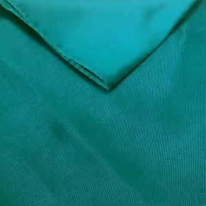 Teal Satin Table Runner
