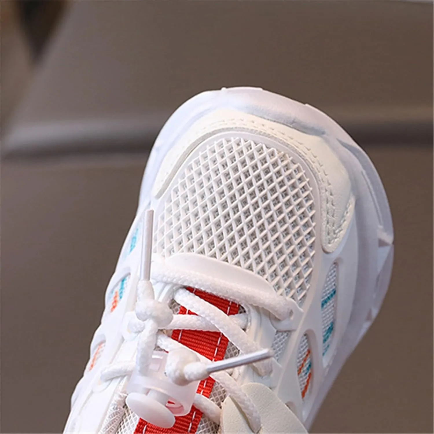 Toddler LED Light Sneakers Boys Girls Adjustable Strap Luminous Running Shoes Mesh Breathable Slip Baby Walking Shoes