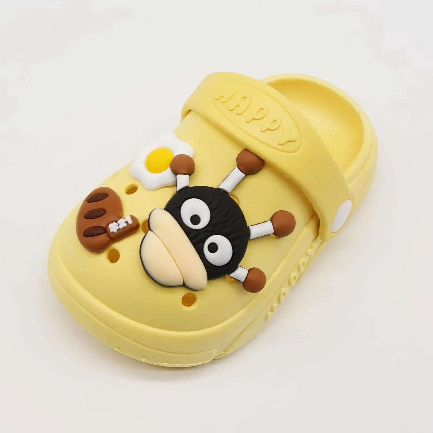 Toddler Shoes Clogs Slide Sandals for 0-8yrs Kids Unisex for Girls and Boys Garden Shoes Cartoon Slides Slip-Resistance Sandals Beach Pool Slippers
