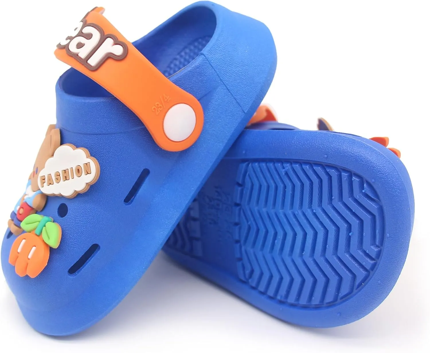 Toddler Shoes Clogs Slide Sandals for 0-8yrs Kids Unisex for Girls and Boys Garden Shoes Cartoon Slides Slip-Resistance Sandals Beach Pool Slippers