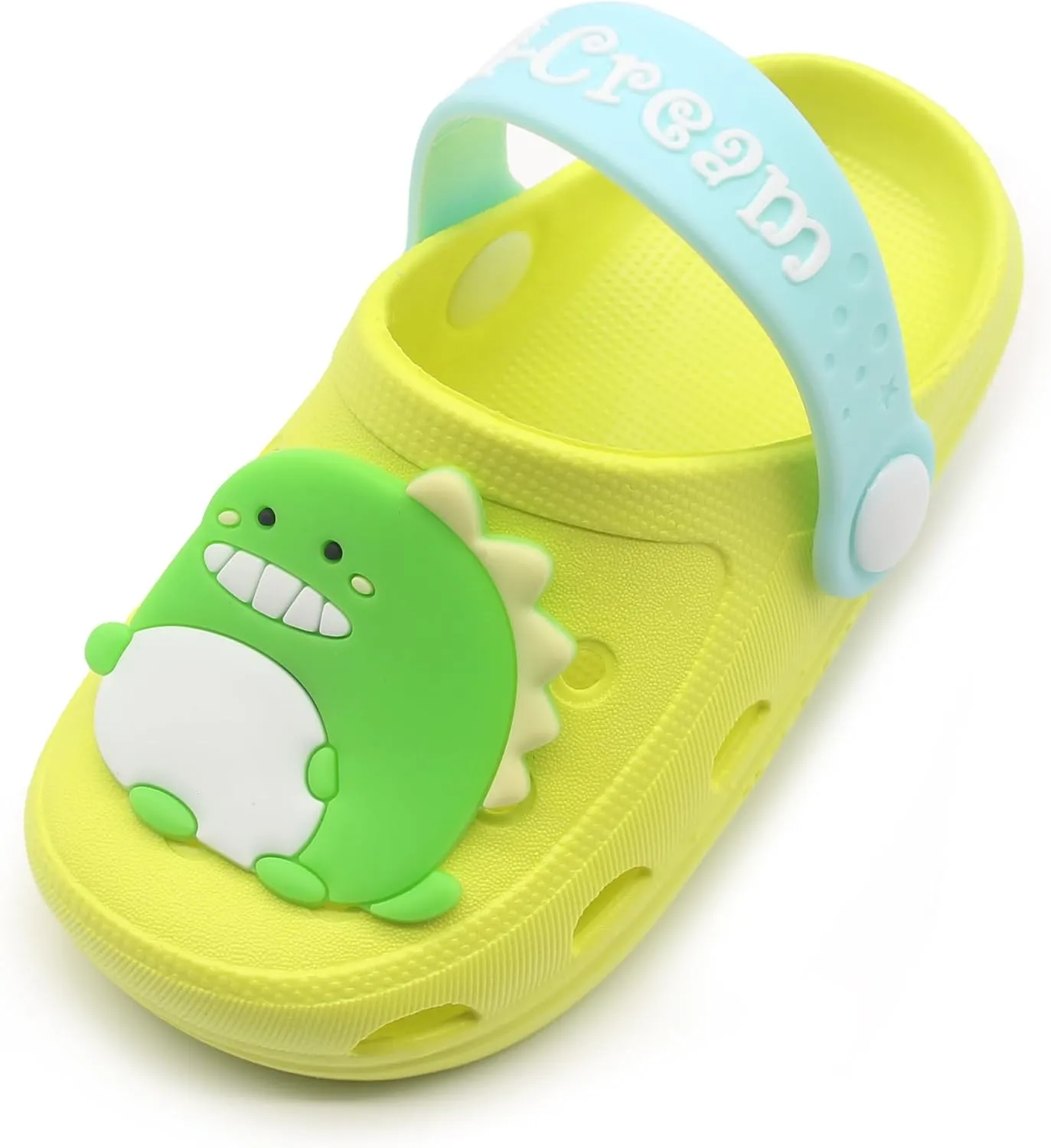 Toddler Shoes Little Kid Clogs Slide Sandals for 0-8 yrs Kids Unisex for Girls and Boys Garden Shoes Cartoon Slides Slip-Resistance Sandals Beach Pool Slippers