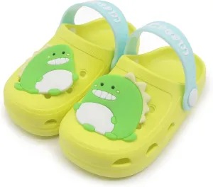 Toddler Shoes Little Kid Clogs Slide Sandals for 0-8 yrs Kids Unisex for Girls and Boys Garden Shoes Cartoon Slides Slip-Resistance Sandals Beach Pool Slippers