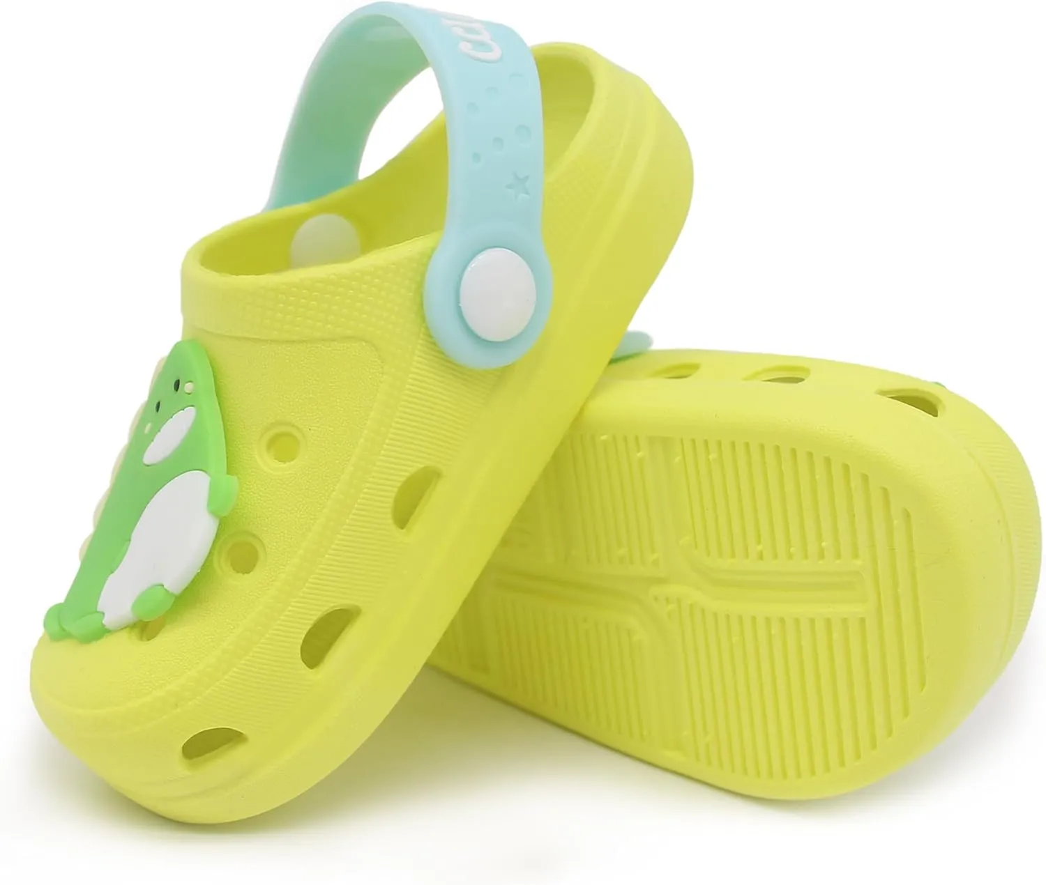 Toddler Shoes Little Kid Clogs Slide Sandals for 0-8 yrs Kids Unisex for Girls and Boys Garden Shoes Cartoon Slides Slip-Resistance Sandals Beach Pool Slippers