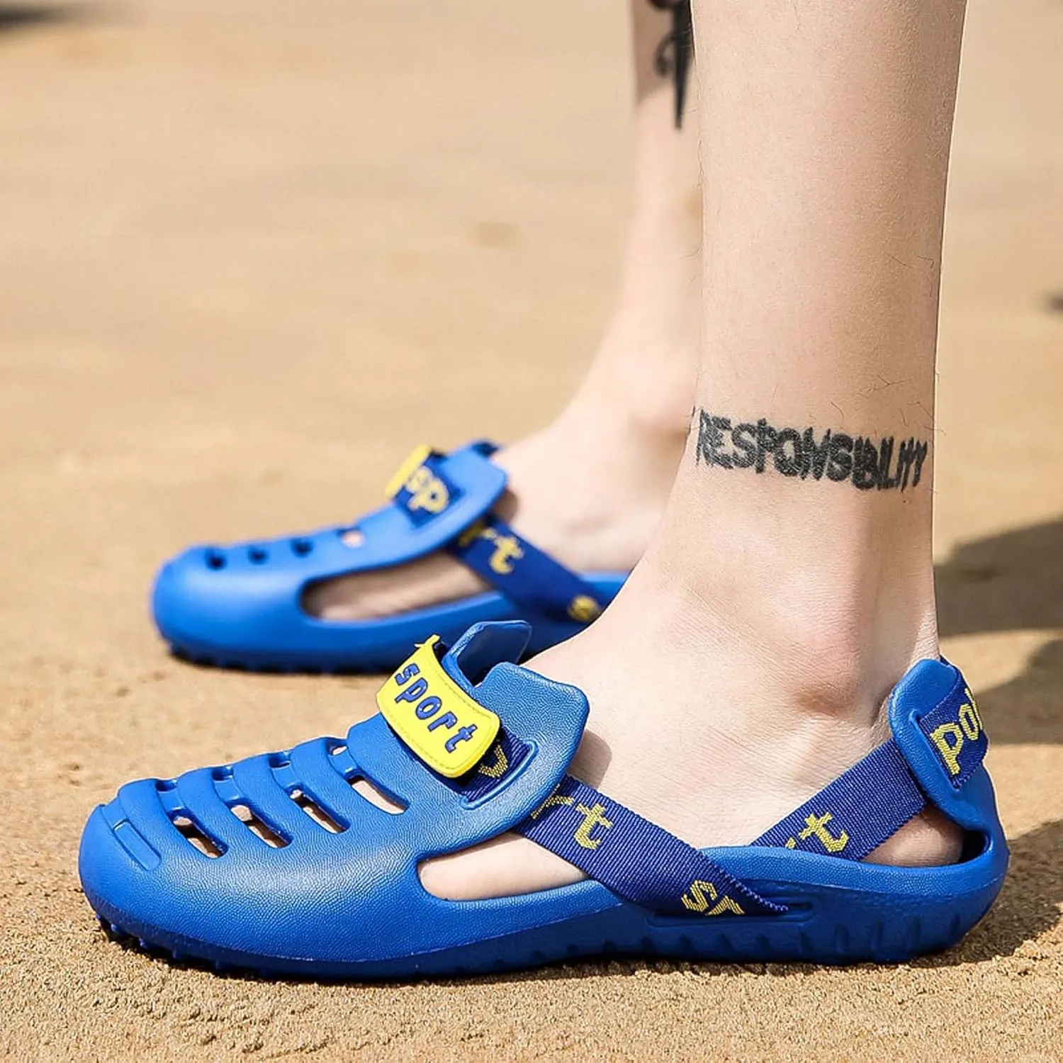 Water shoes men summer fast drying swimming beach water shoes water sports diving hiking sailing travel breathable comfortable asual fashionable anti slipwear-resistant