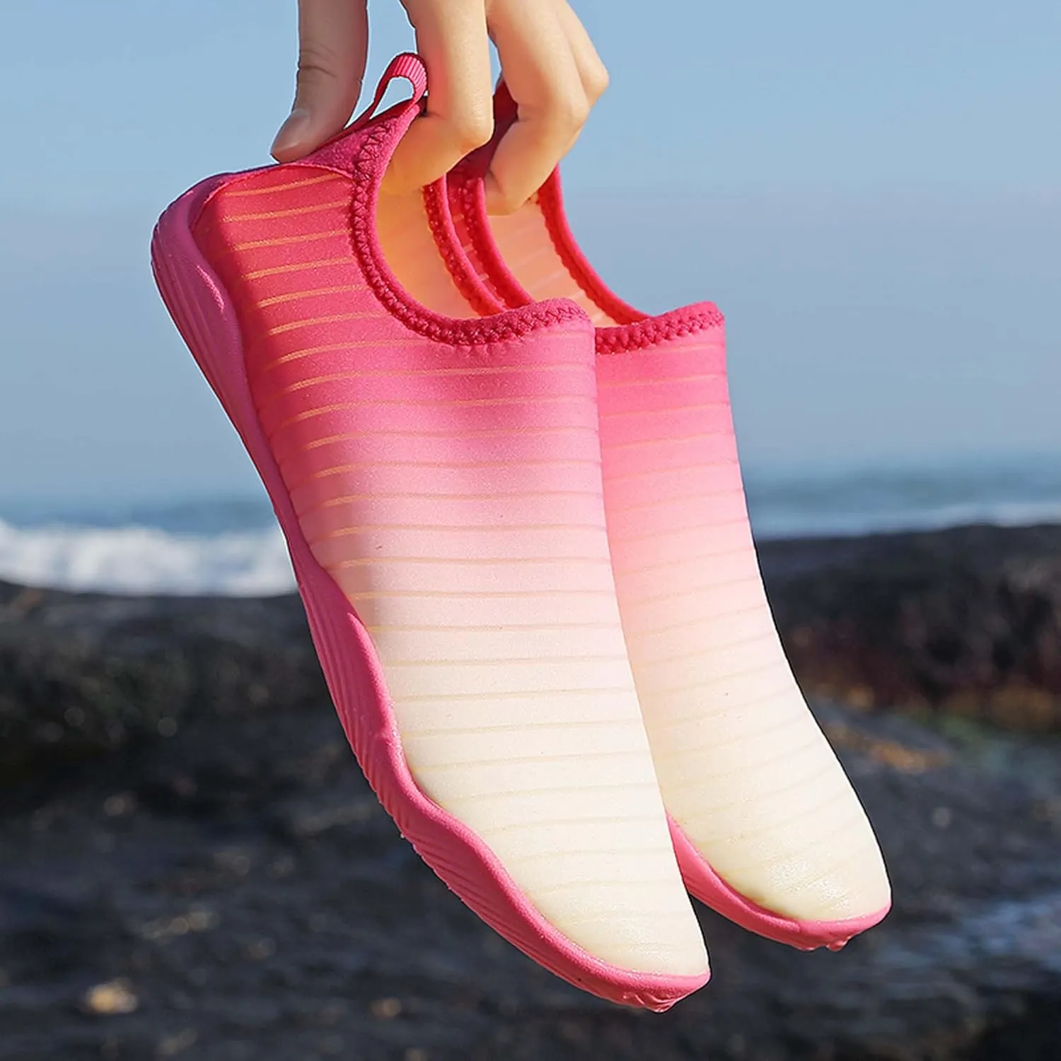 Water Shoes Men Women Water Sports Swimming Beach Surfing Barefoot Dance Yoga Fitness Training Multifunctional Shoes