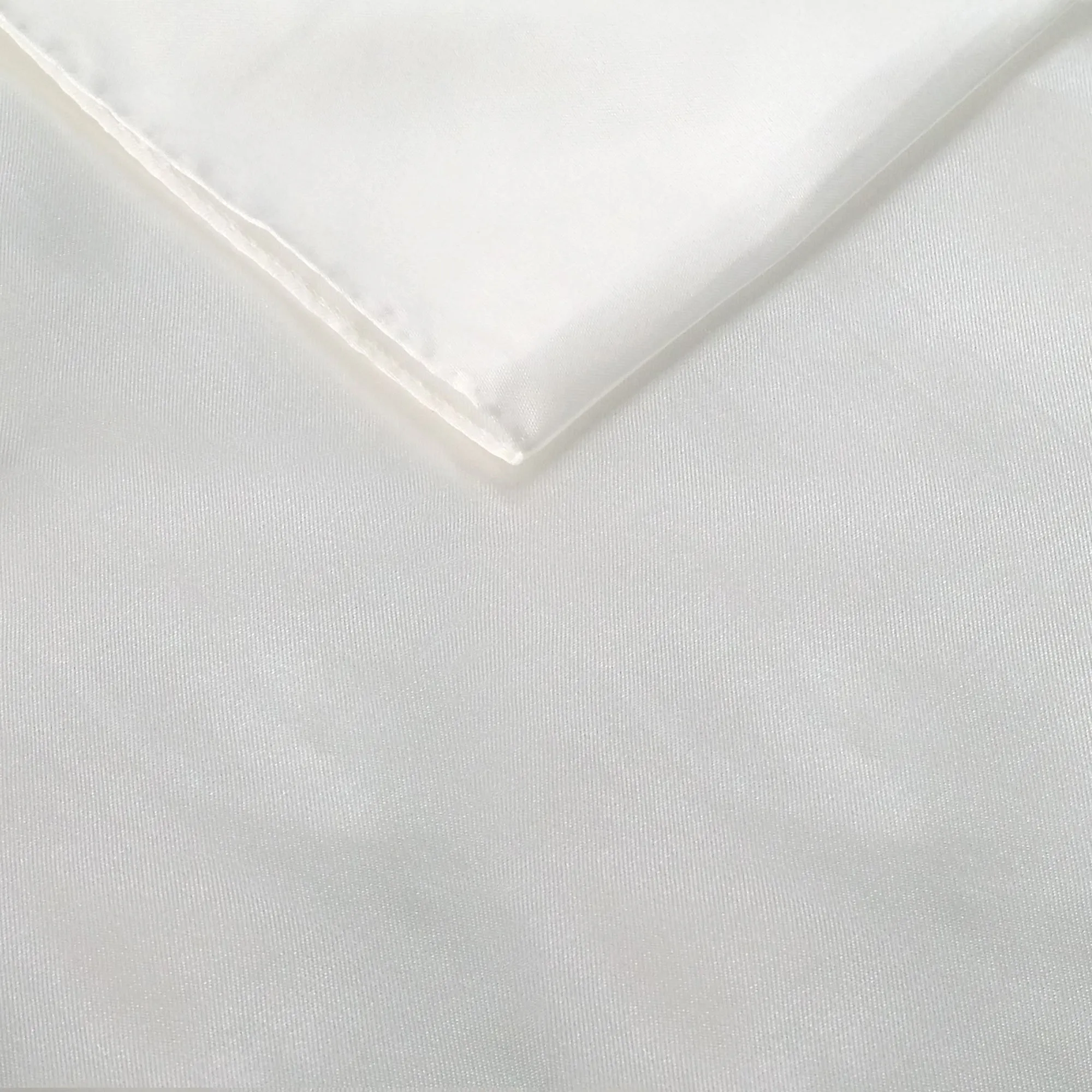 White Satin Table Runner