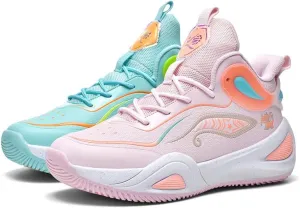 Women Men Basketball Shoes Breathable Non Slip Outdoor Sport Shoes Fashion Athletic Running Tennis Shoes