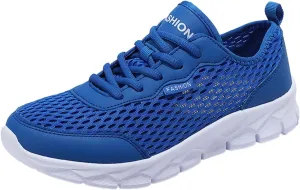 Womens Fashion Walking Running Shoes Breathable Mesh Running Shoes for Men Wide Black Casual Shoes Platform Sneakers Red Tennis Shoe Cross Trainer Shoe