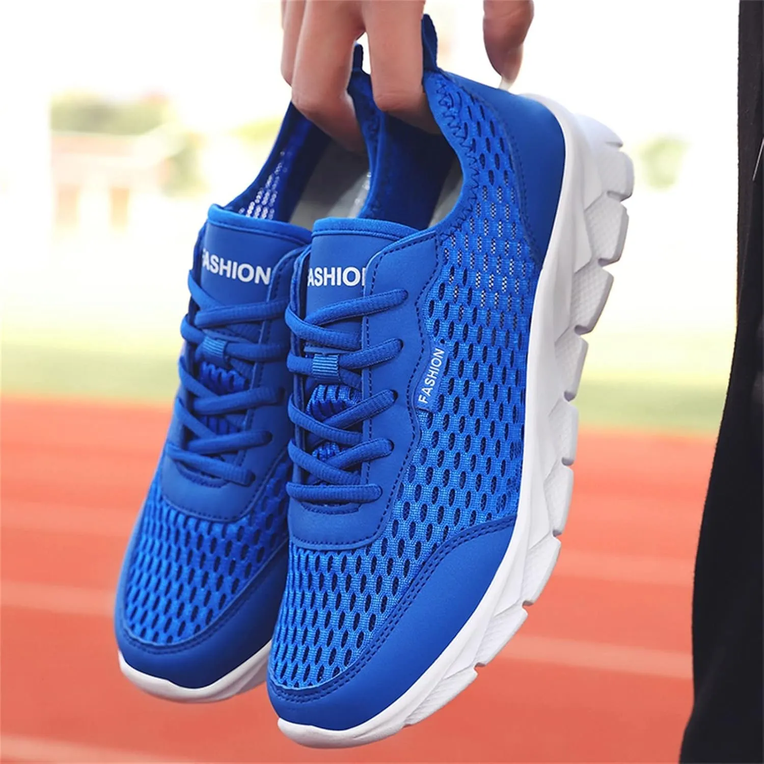 Womens Fashion Walking Running Shoes Breathable Mesh Running Shoes for Men Wide Black Casual Shoes Platform Sneakers Red Tennis Shoe Cross Trainer Shoe