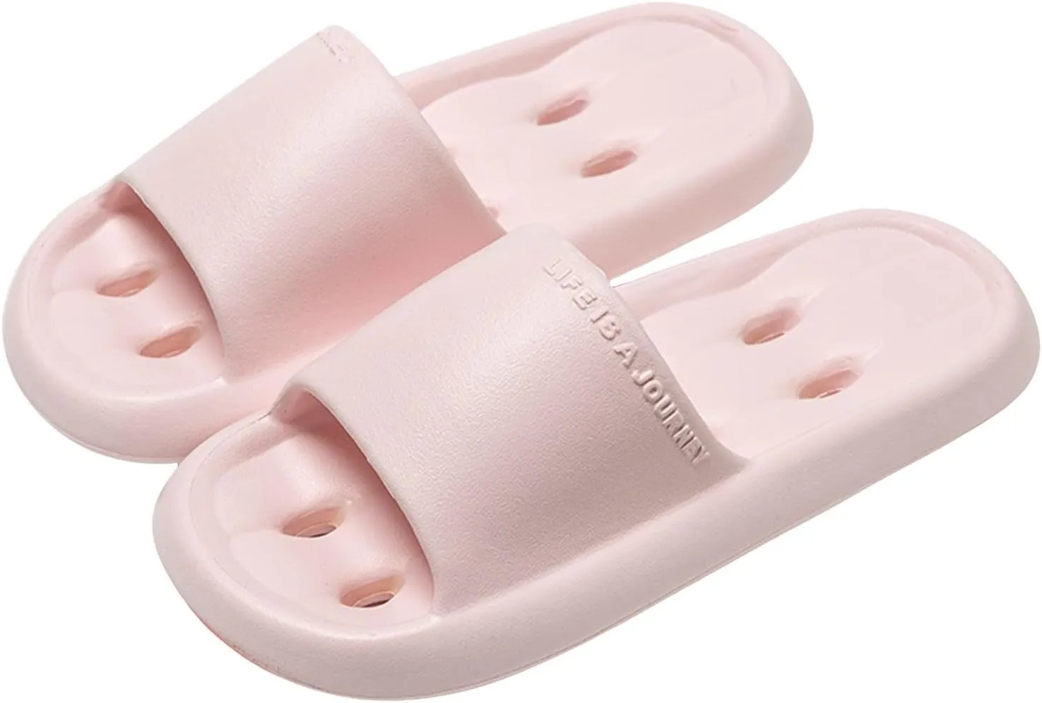 Women's Summer Beach Slides Sandals Non Slip Quick Drying Shower Slides Slim Sandals Women's Pillow Slippers