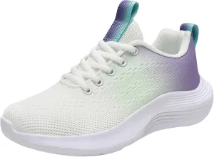Womens Walking Shoes Slip on Non Slip Memory Foam Running Shoes Wide Width Breathable Gym Workout Shoes Ladies 2024 Fashion Sneakers