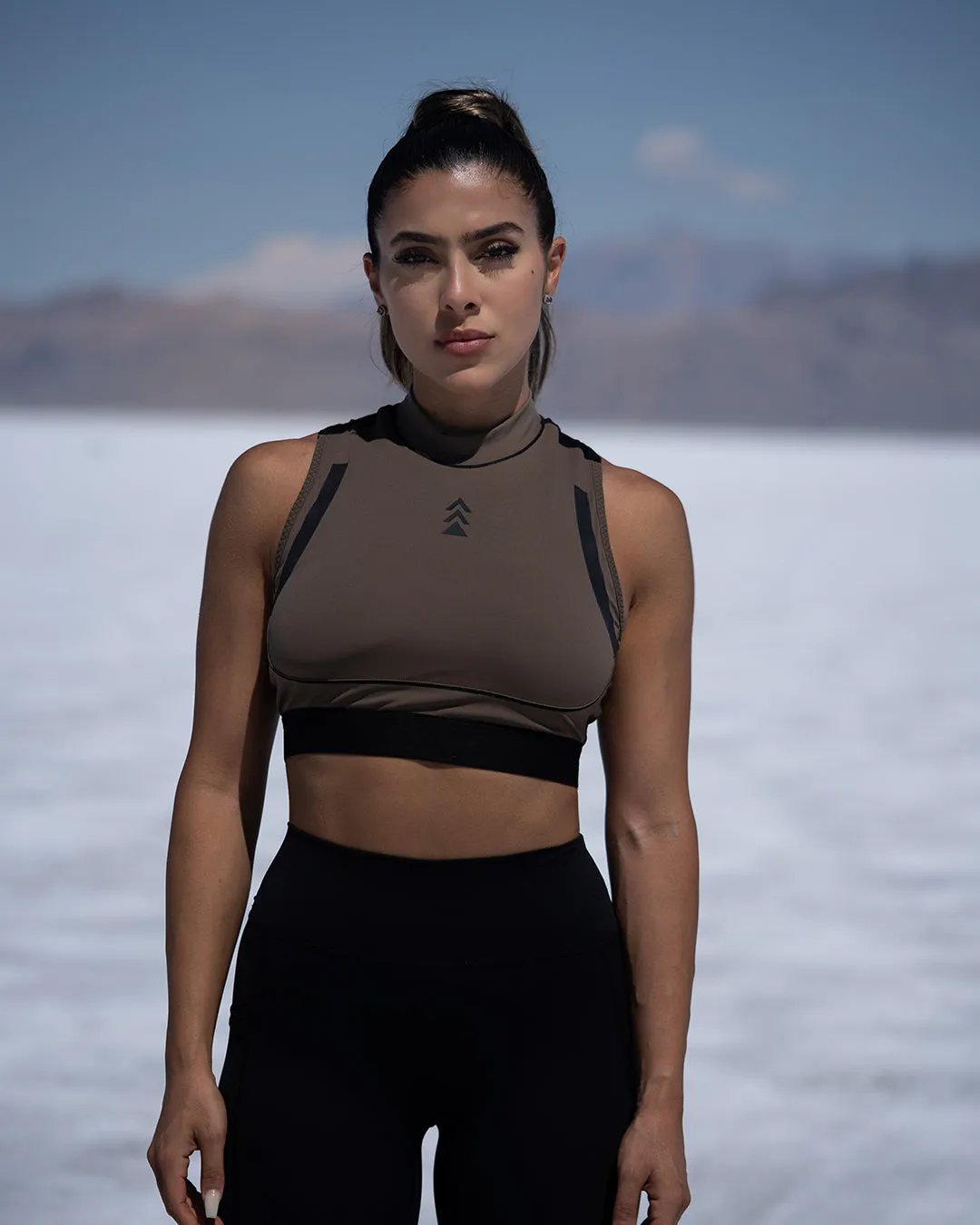 Zip Up Performance Bra